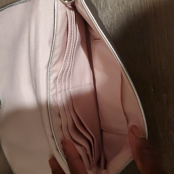 Silver Coach Wristlet - Picture 3 of 5